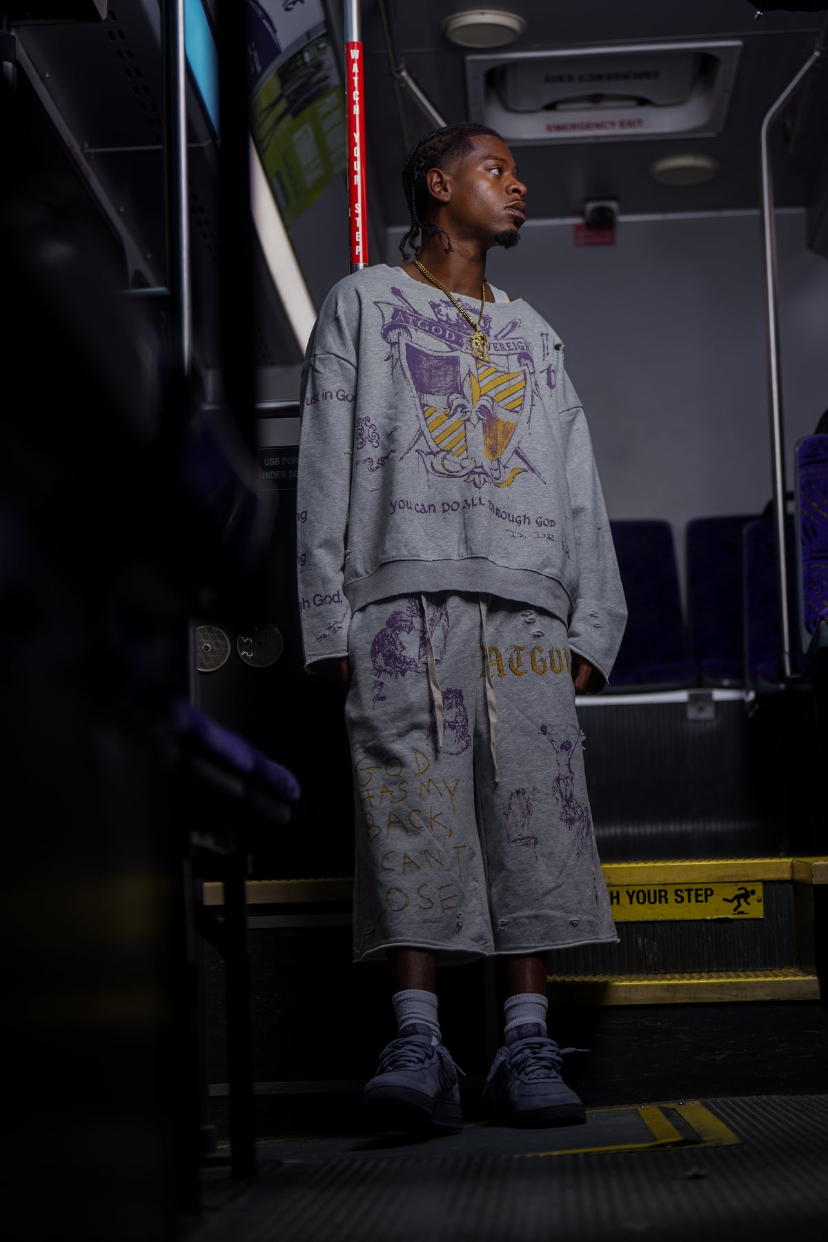 ATG Sovereign Distressed Set Purple & Gold