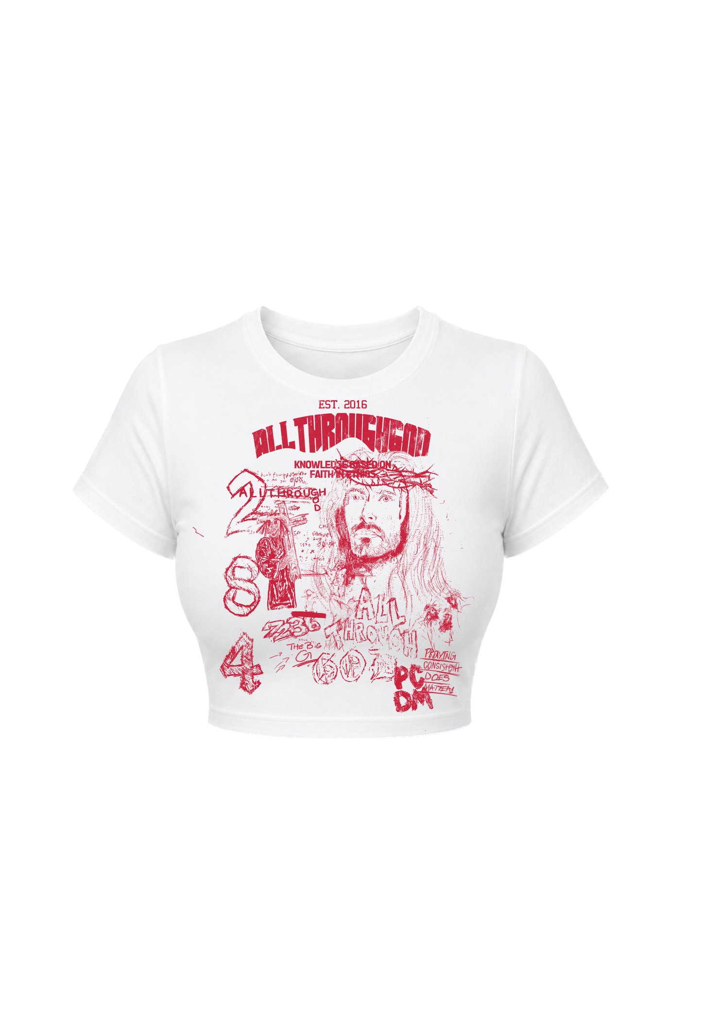 Graphic Crop Tee