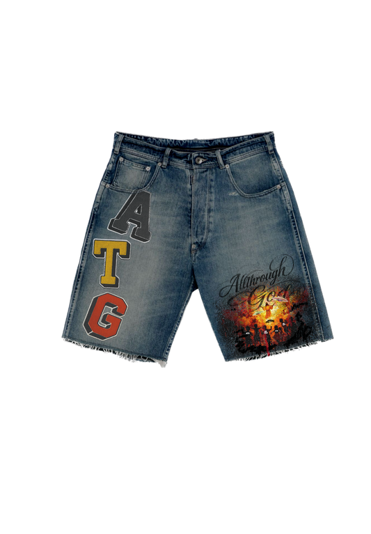 AtG Shorts (Red/Yellow￼)