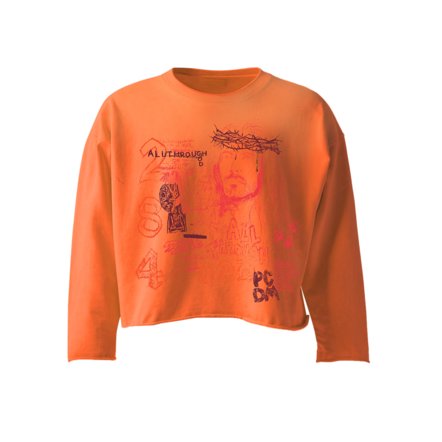 Long sleeve Graphic (orange)