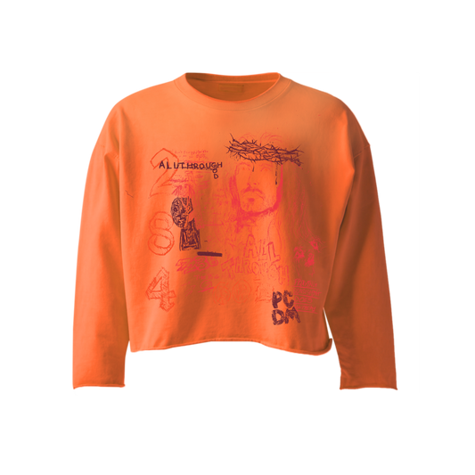 Long sleeve Graphic (orange)
