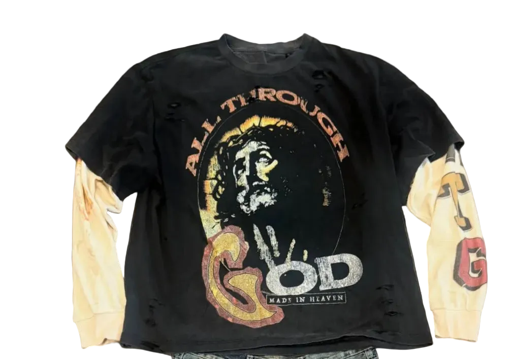 AtG Black Double Layer Shirt