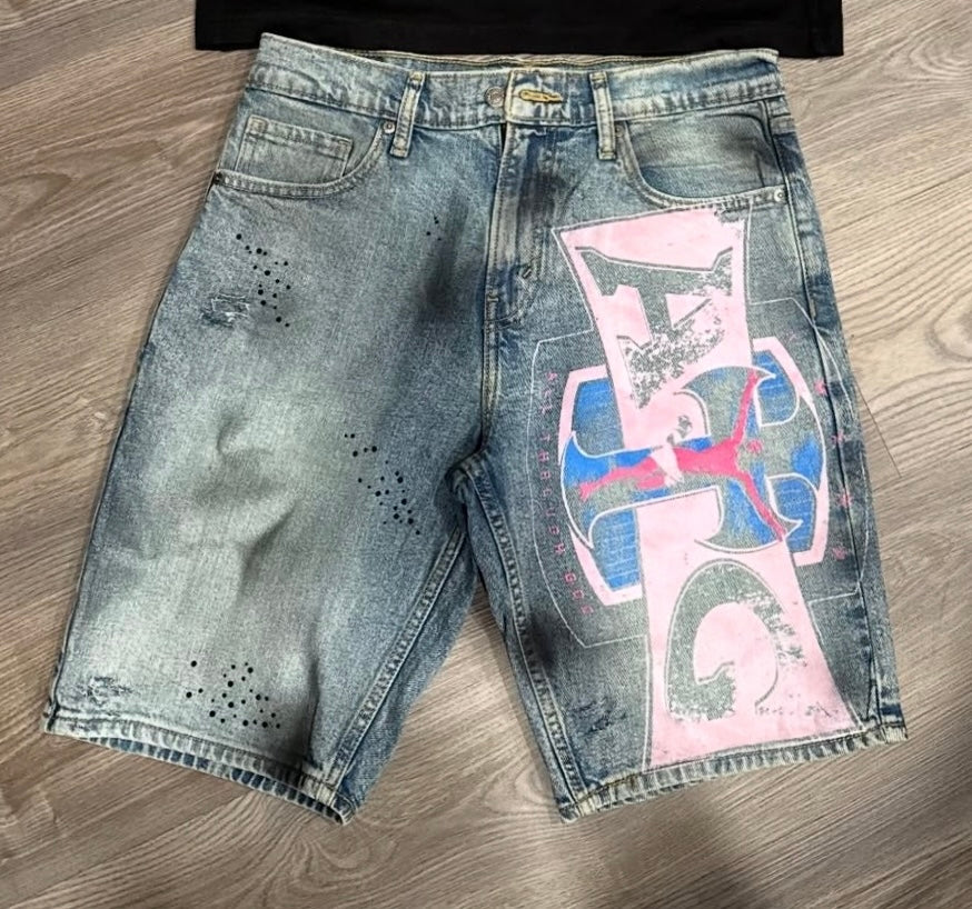 Pink & Blue ATG shorts