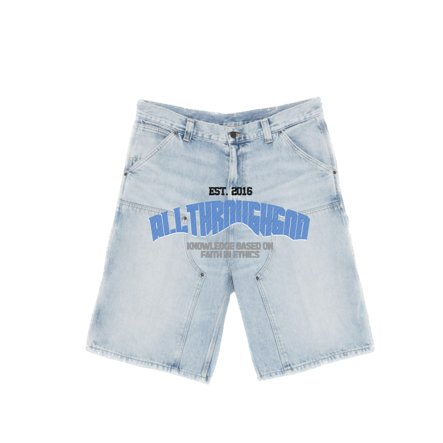 Carpenter Shorts (light wash)