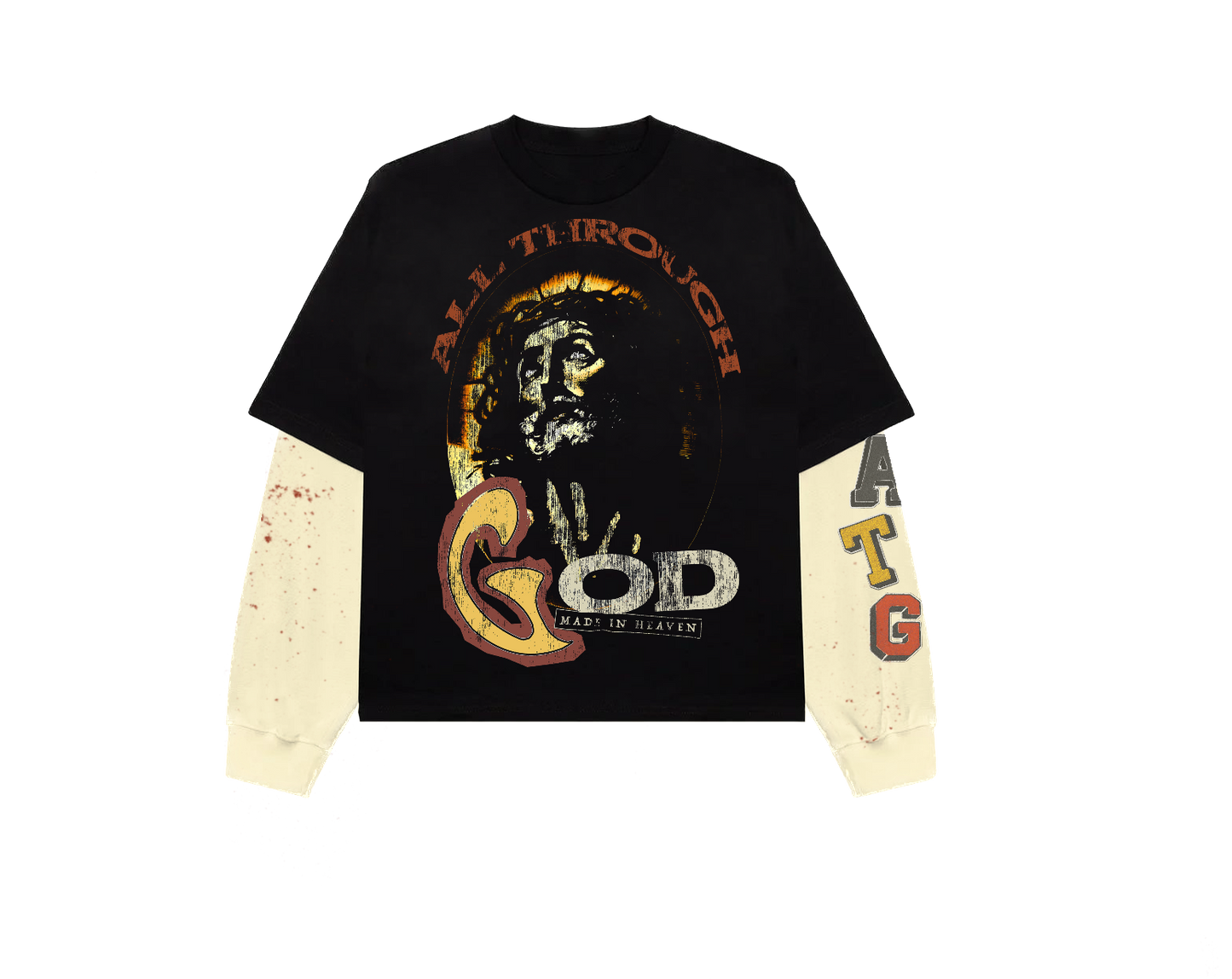 AtG Black Double Layer Shirt
