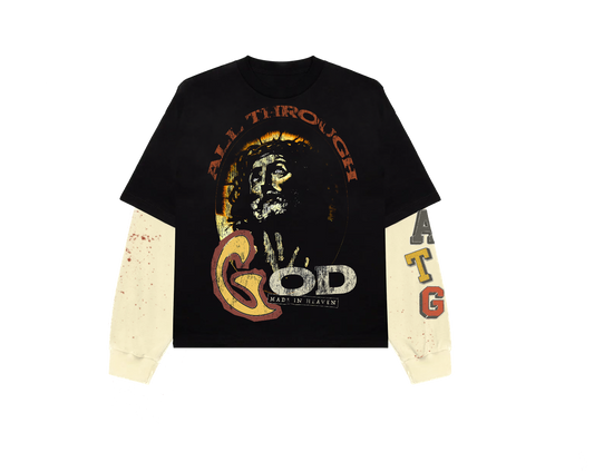 AtG Black Double Layer Shirt
