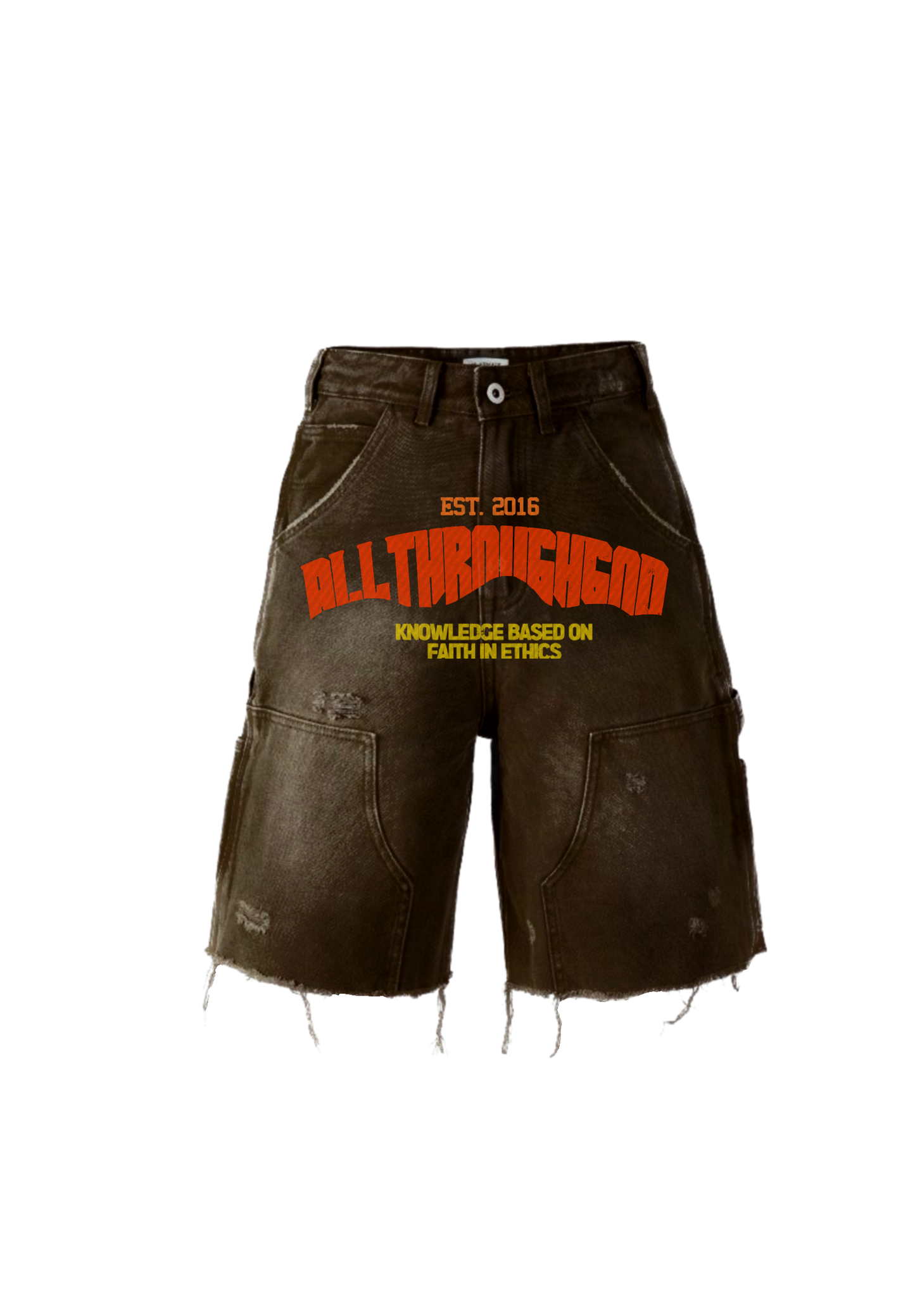 Carpenter Shorts Dark Brown