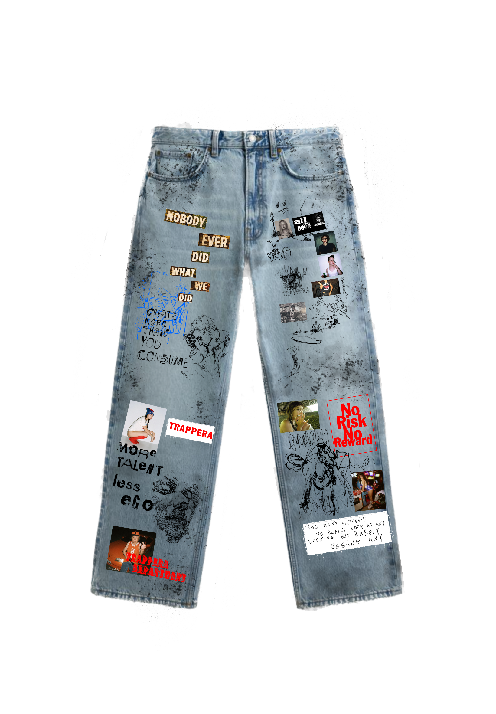 Conflict Denim TrapEra X ATG – All Through God Clothing