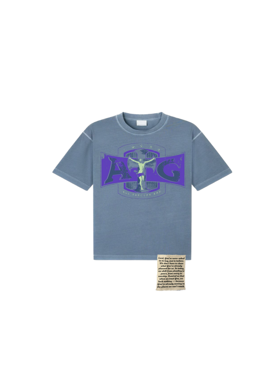 Washed Blue Tee