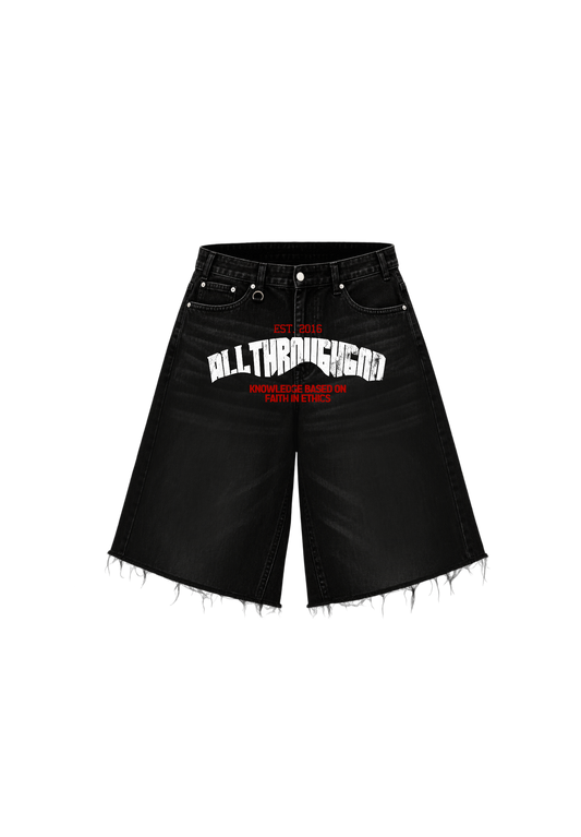 AllThroughGod Shorts (White)