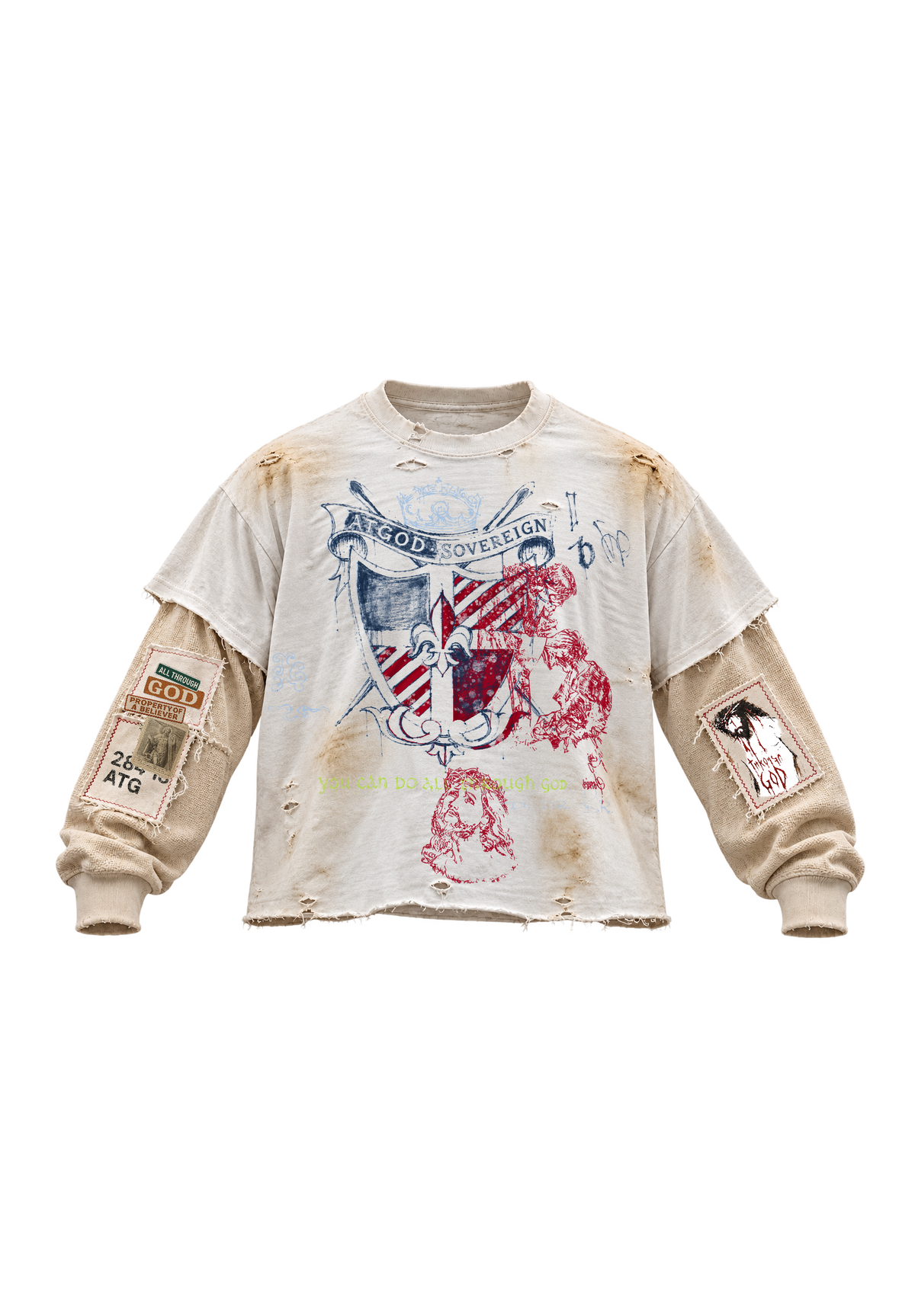 Sovereign Distressed Thermal Tee