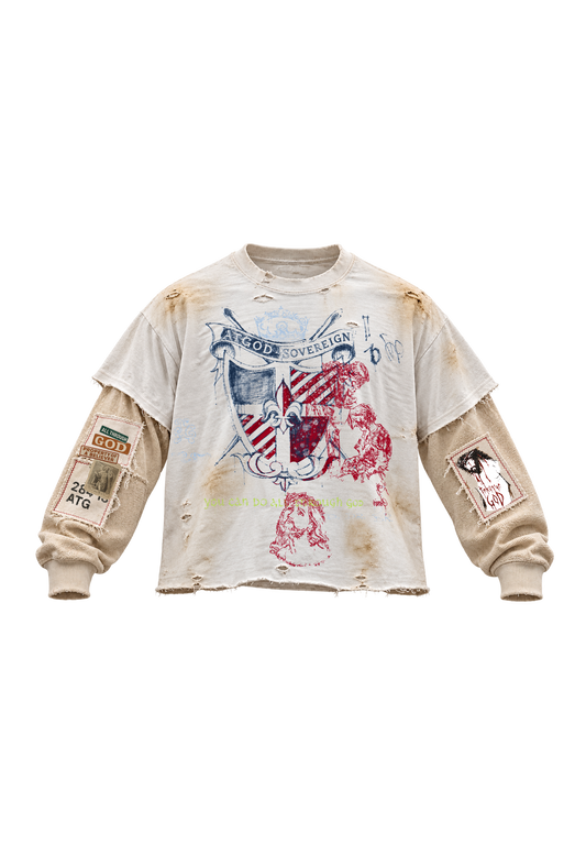 Sovereign Distressed Thermal Tee