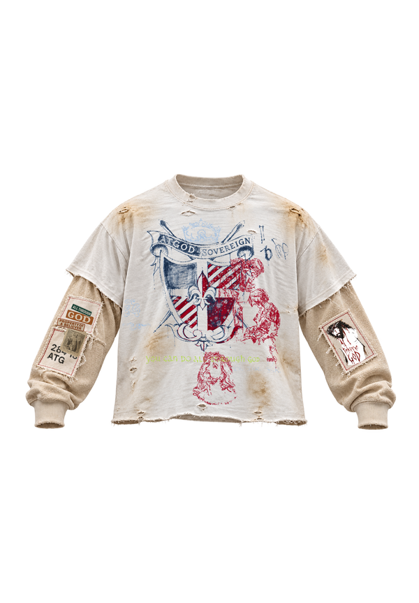 Sovereign Distressed Thermal Tee