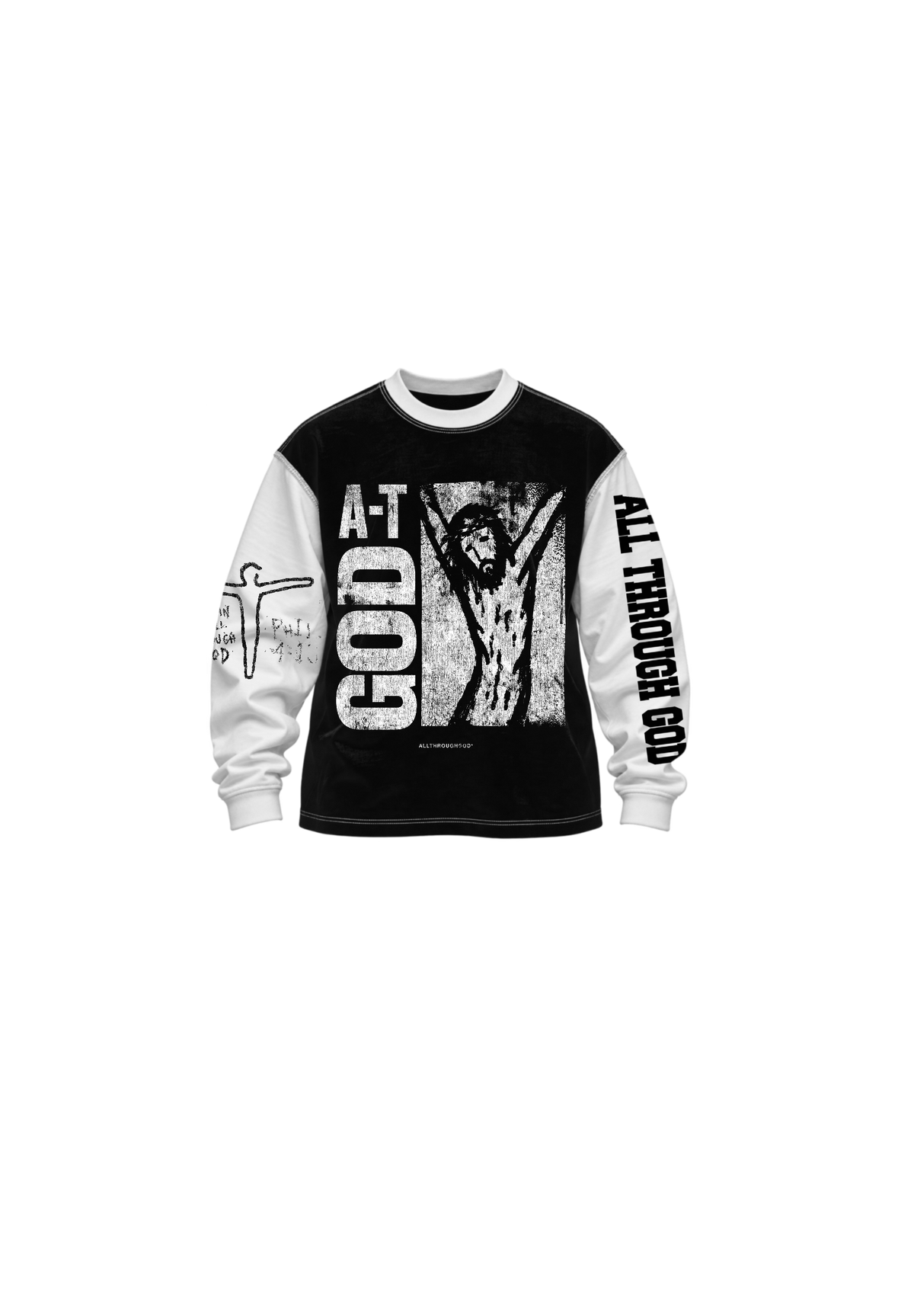 AtG Long Sleeve Swap Tee (Black)