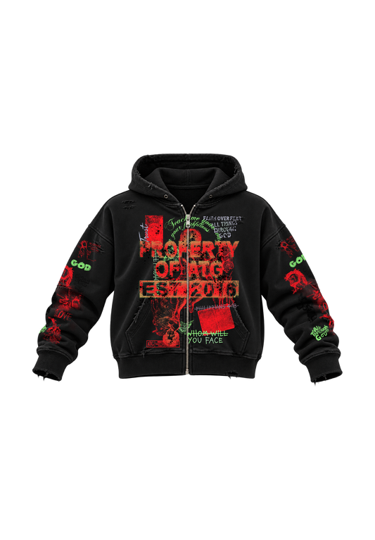 Property Hoodie (Black/Glow)