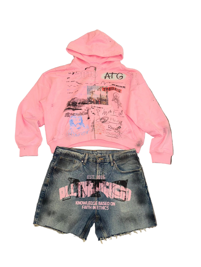 PINK JACKET SET