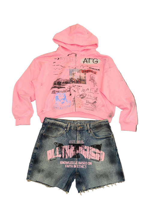 PINK JACKET SET