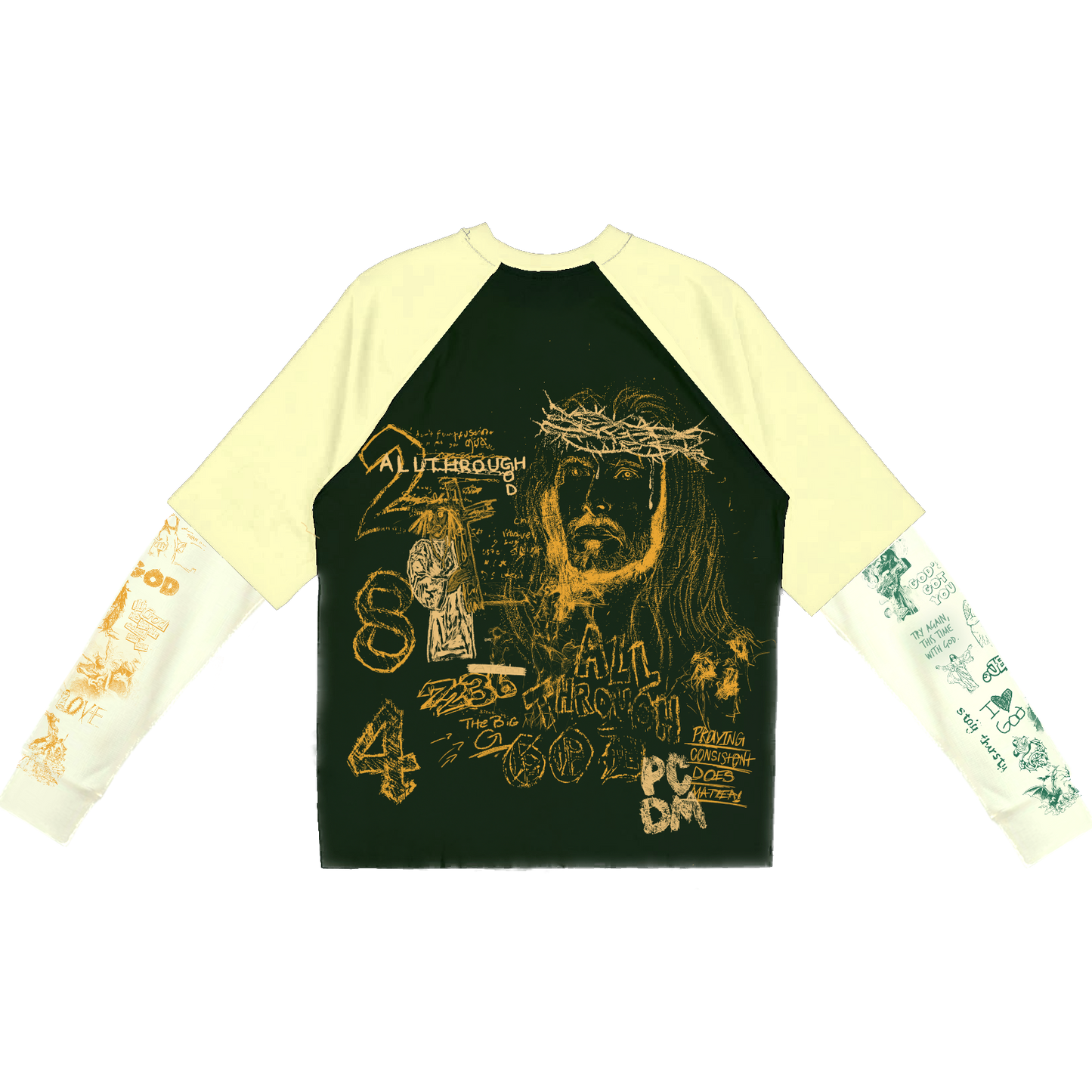 EXCLUSIVE CUT AND SEW DOUBLE LAYER